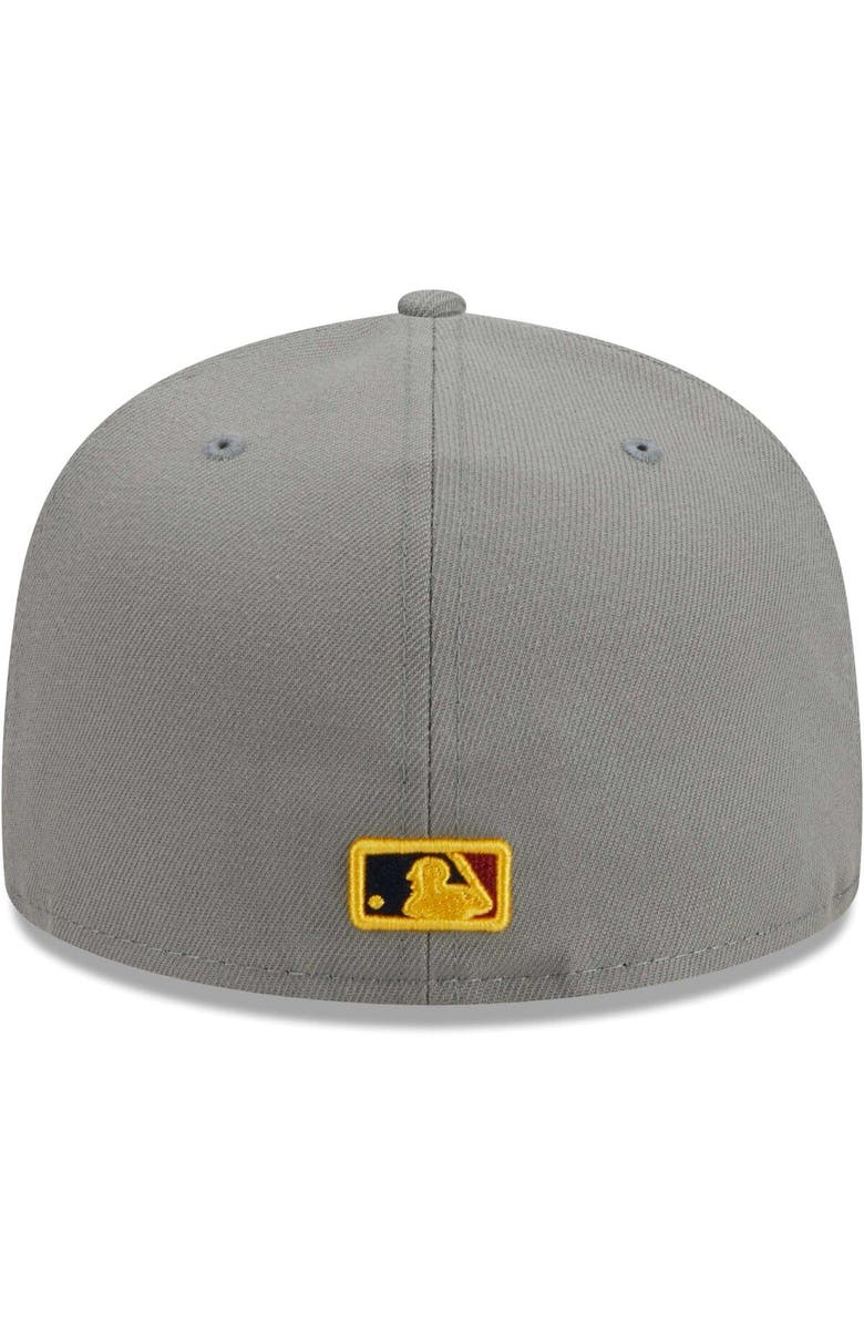 New Era Men's New Era Gray Chicago White Sox Color Pack 59FIFTY Fitted Hat, Alternate, color,