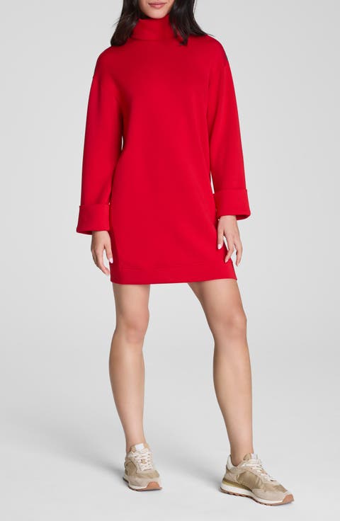 AirEssentials Turtleneck Long Sleeve Minidress