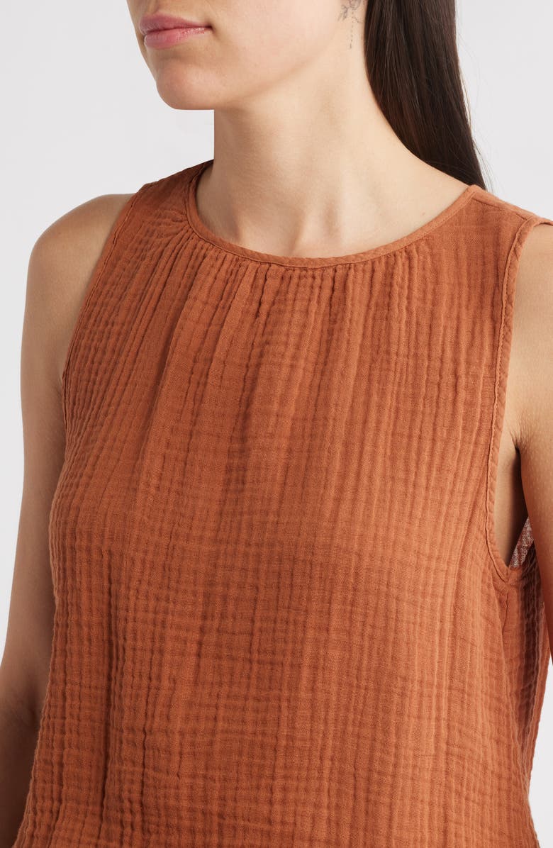 Michael Stars Janelle Tie Neck Tank, Alternate, color,