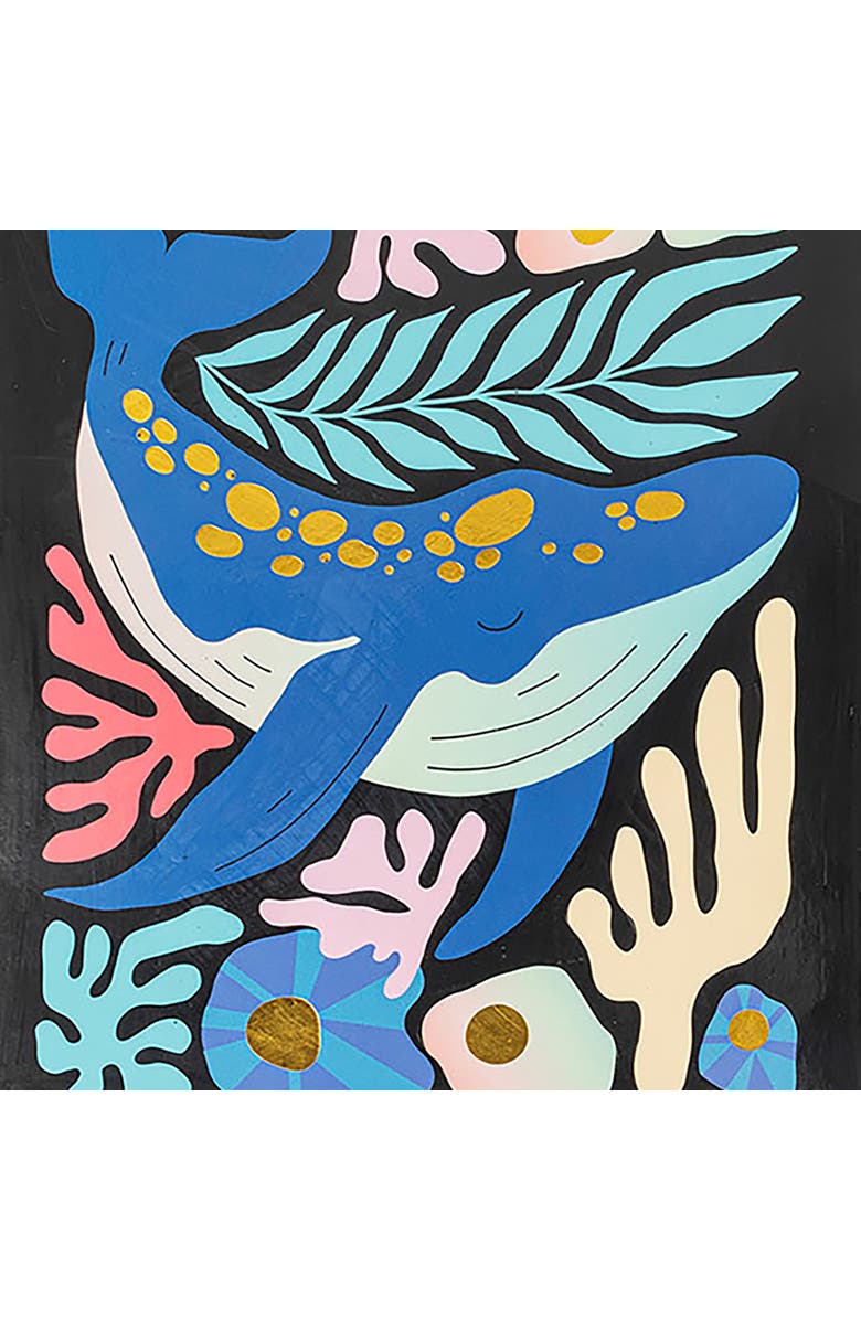 Brea Reese Scratch Art Paper Pad, Coastal & Oceanic, Alternate, color, Multicolored