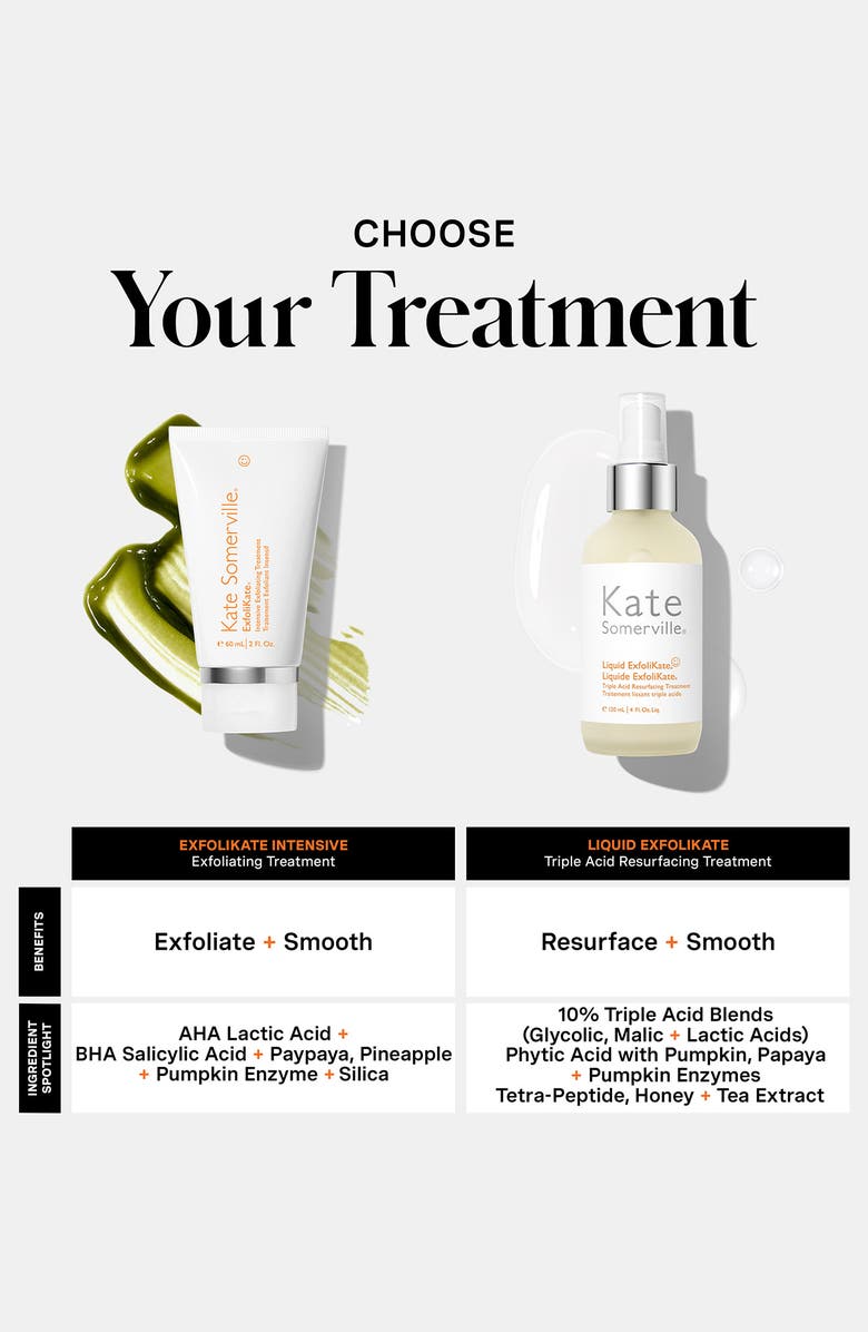 Kate Somerville<sup>®</sup> Exfolikate<sup>®</sup> Intensive Exfoliating Treatment Duo (Nordstrom Exclusive) $158 Value, Alternate, color,