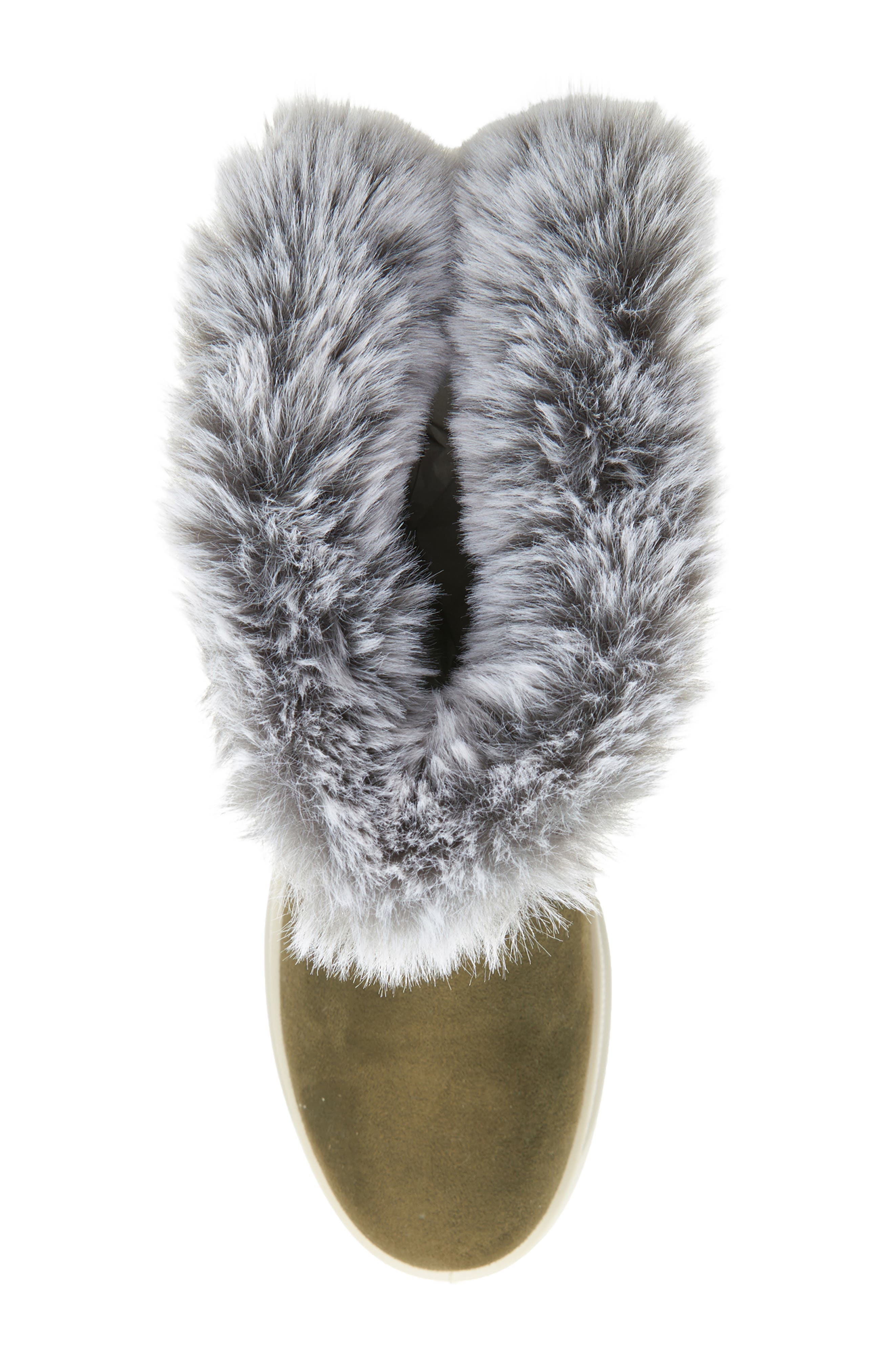 Flexus by Spring Step Snowbird Faux Fur Waterproof Boot, Alternate, color, 