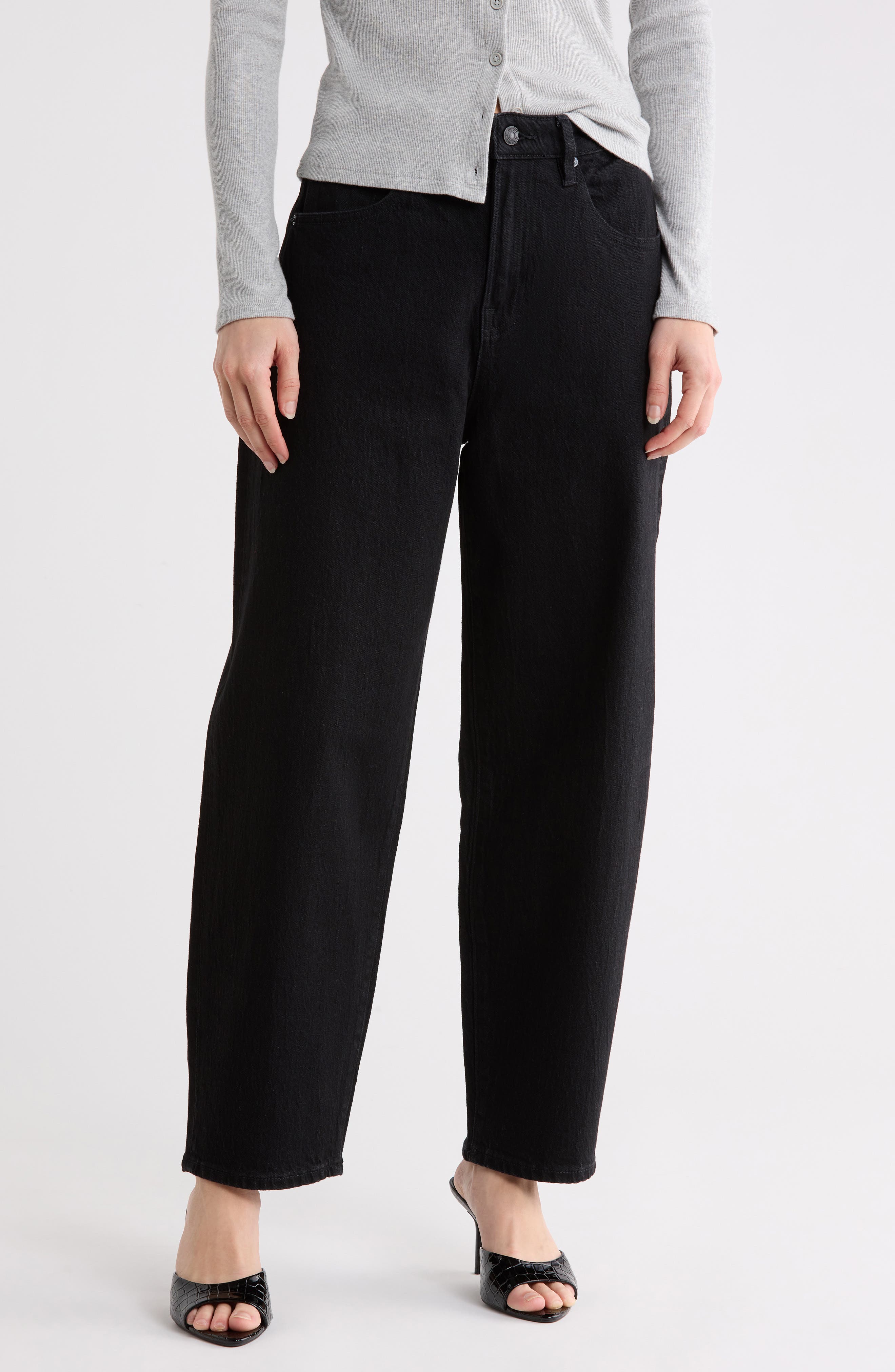 Vintage Barrel Ankle Jeans