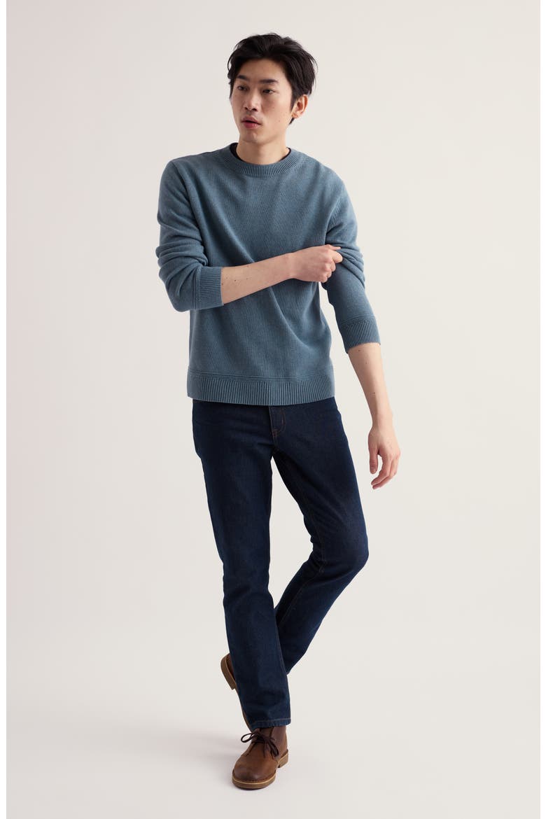 Moorstone Crewneck Sweater, Alternate, color, BLUE SLATE