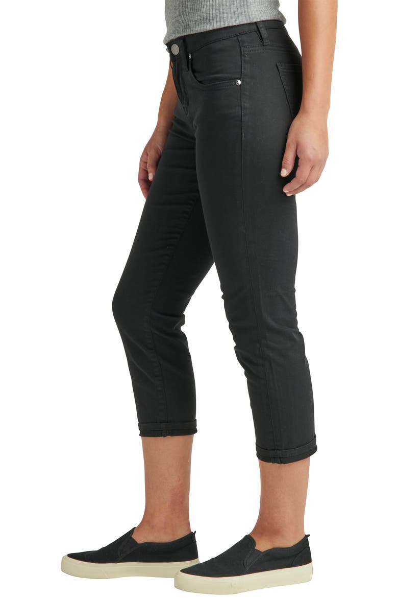 Jeans Cecilia Capri Pants, Alternate, color, BLACK