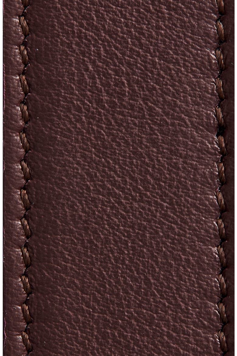 Dorian B Finite Belt, Alternate, color, DARK BURGUNDY
