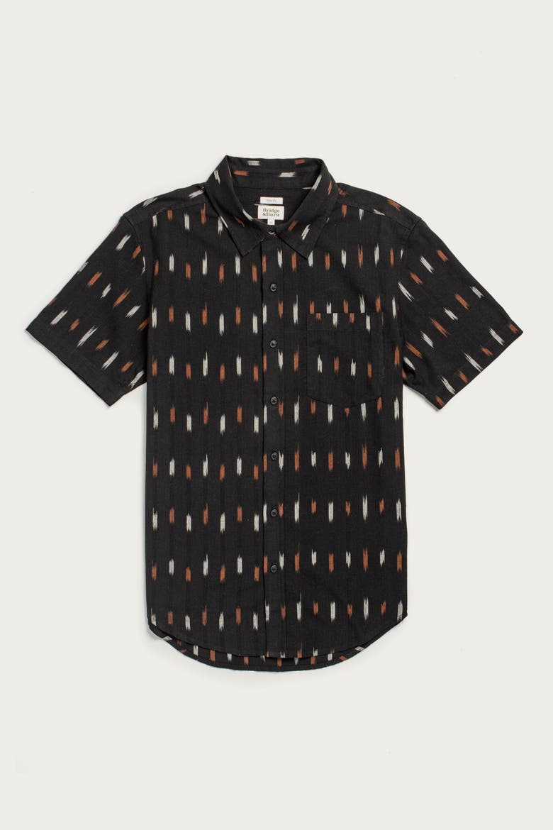 Harbor Slim Shirt, Main, color, Dotted Horizon