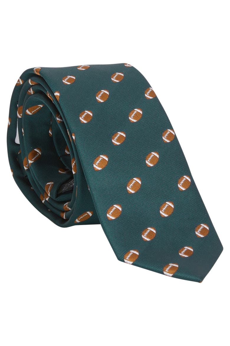 Kids' Neck Tie, Alternate, color, Football