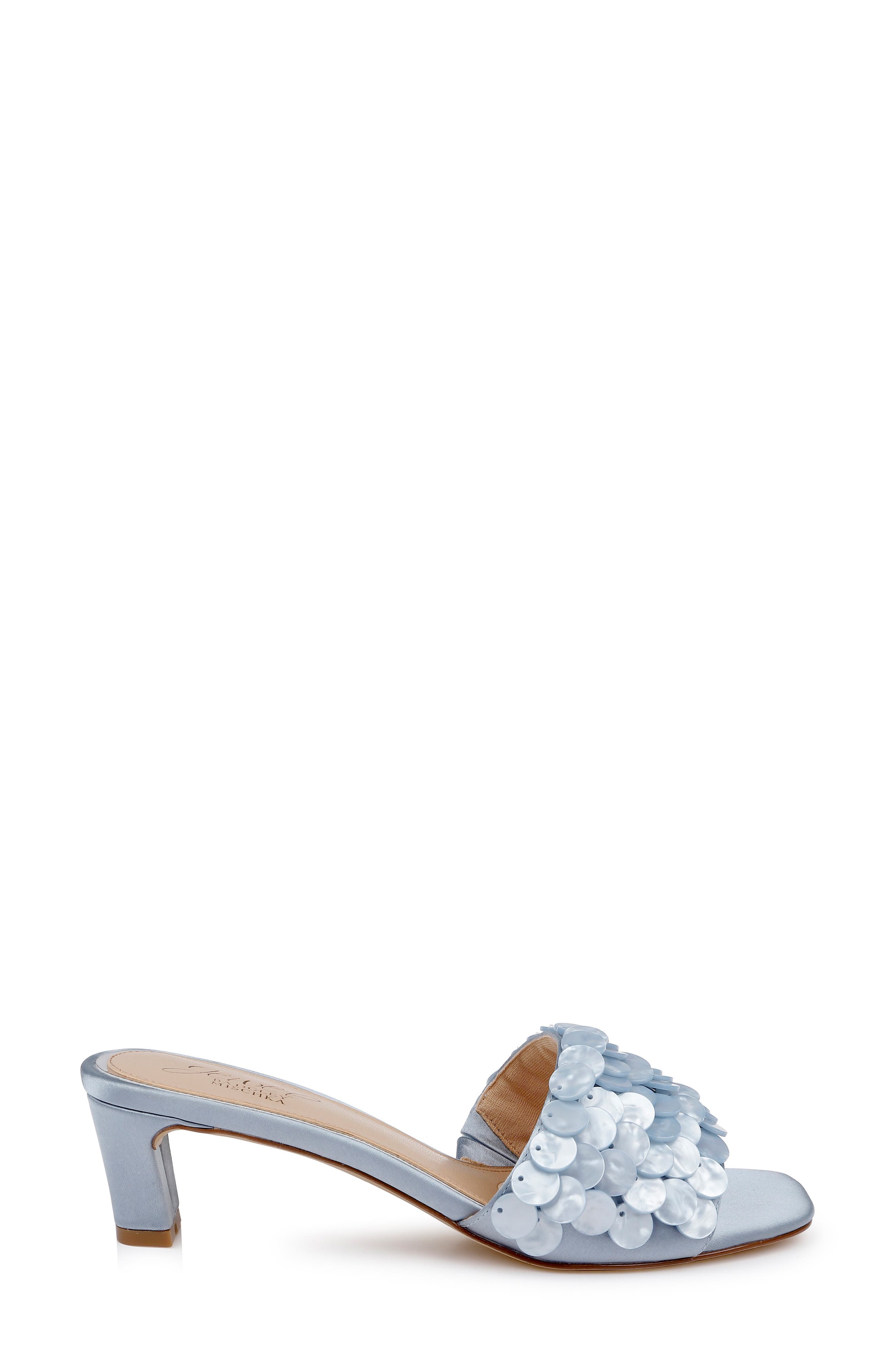 Pacific Block Heel Sandal, Alternate, color, MIST BLUE SATIN