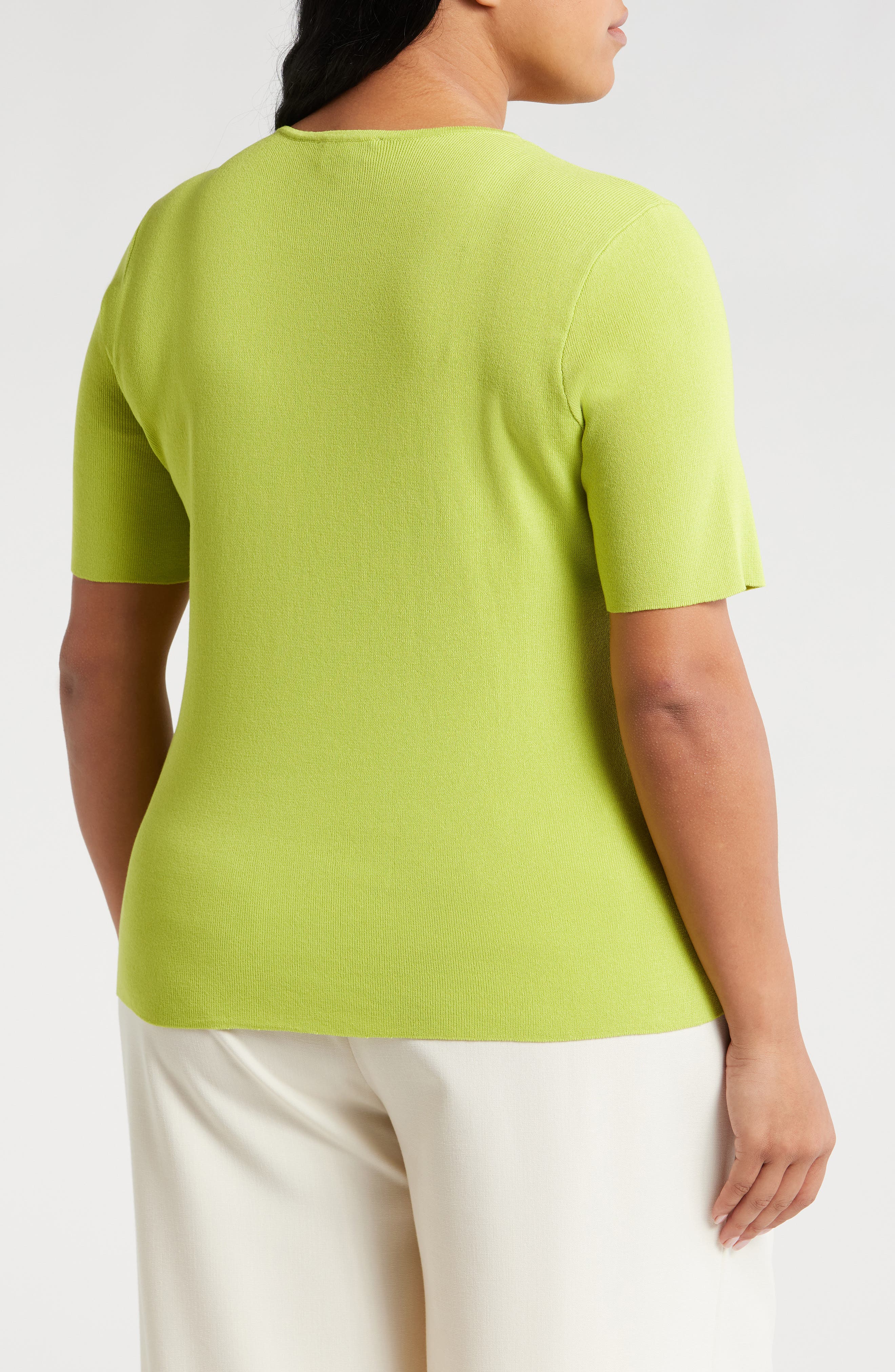Short Sleeve Sweater - image 4