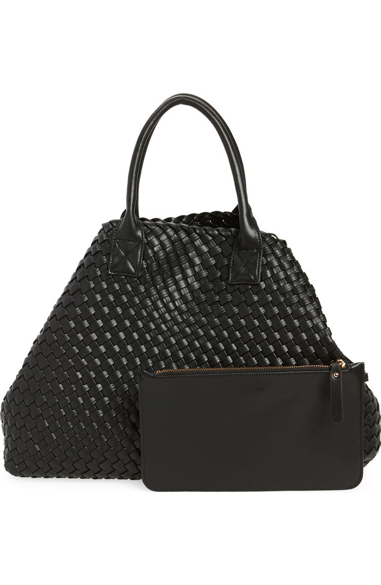 URBAN EXPRESSIONS HANDBAGS Woven Tote & Pouch, Alternate, color,