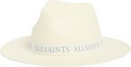 AllSaints Straw Fedora
