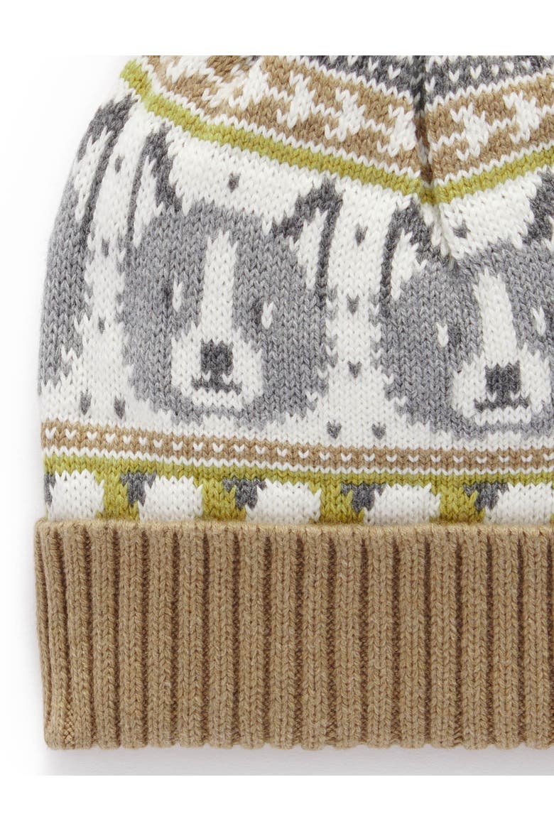 Sheep Dog Beanie, Alternate, color, Sheep Dog Fairisle