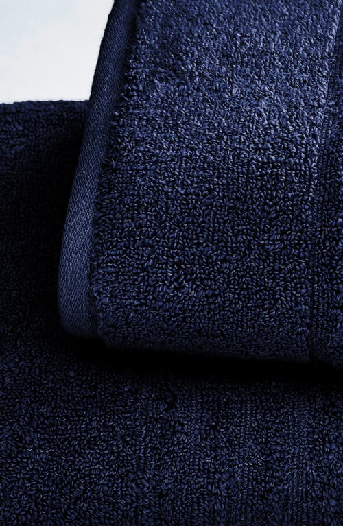 Woven & Weft Combed Cotton 6-piece Towel Set In Blue
