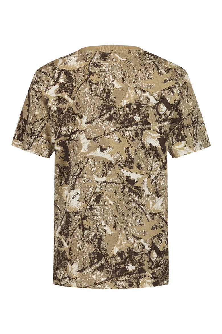Kids' Forest Camo Graphic T-Shirt, Alternate, color, KELP