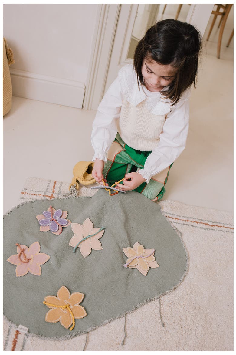 Flower Garden Canvas Playset, Alternate, color, BLUE