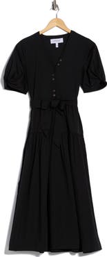 Derek Lam 10 Crosby Natalia Mixed Media Dress