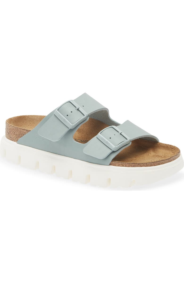 Birkenstock Papillio by Birkenstock Arizona Chunky Platform Sandal, Main, color, Pure Sage