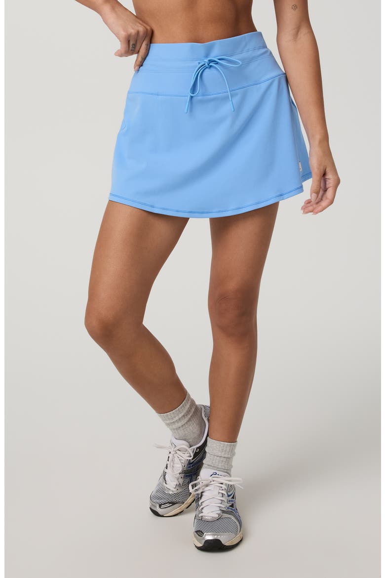 Daily Drawstring Skirt, Alternate, color, OASIS BLUE