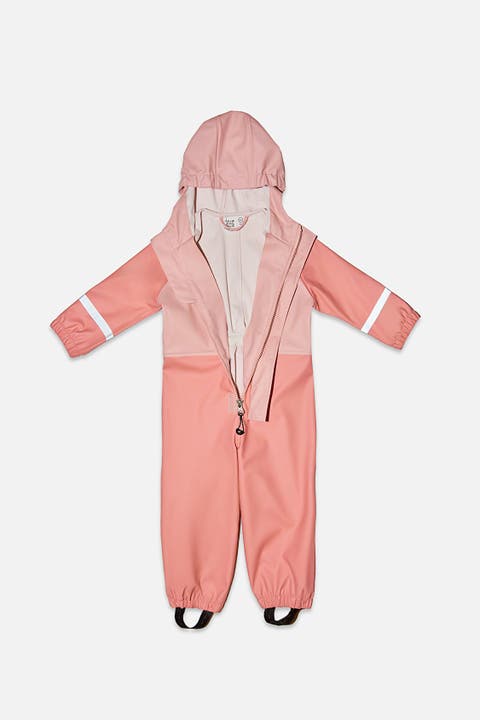 Full-Zip Hooded Rain One Piece