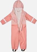 Deux par Deux Full-Zip Hooded Rain One Piece