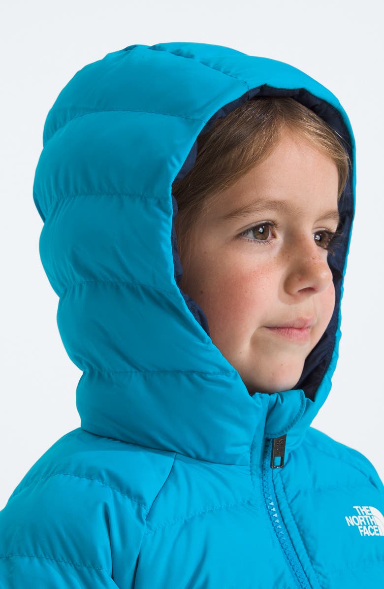 The North Face Kids' Perrito Reversible Water Repellent Jacket, Alternate, color, Meridian Blue