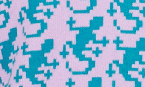Pleasures Gecko Jacquard Regular Fit Polo Sweater
