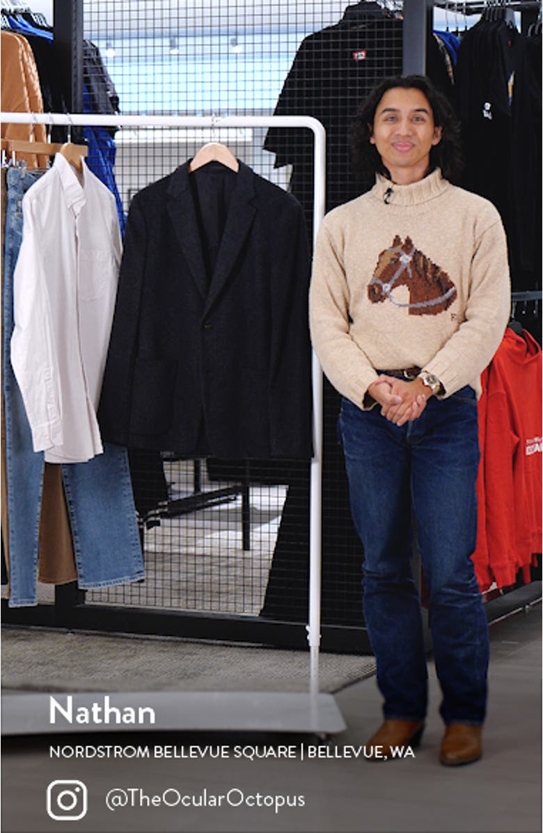 Clinton Wool & Cashmere Blazer, sales video thumbnail