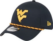 New Era Men's New Era Navy West Virginia Mountaineers Rope 39THIRTY Flex Hat