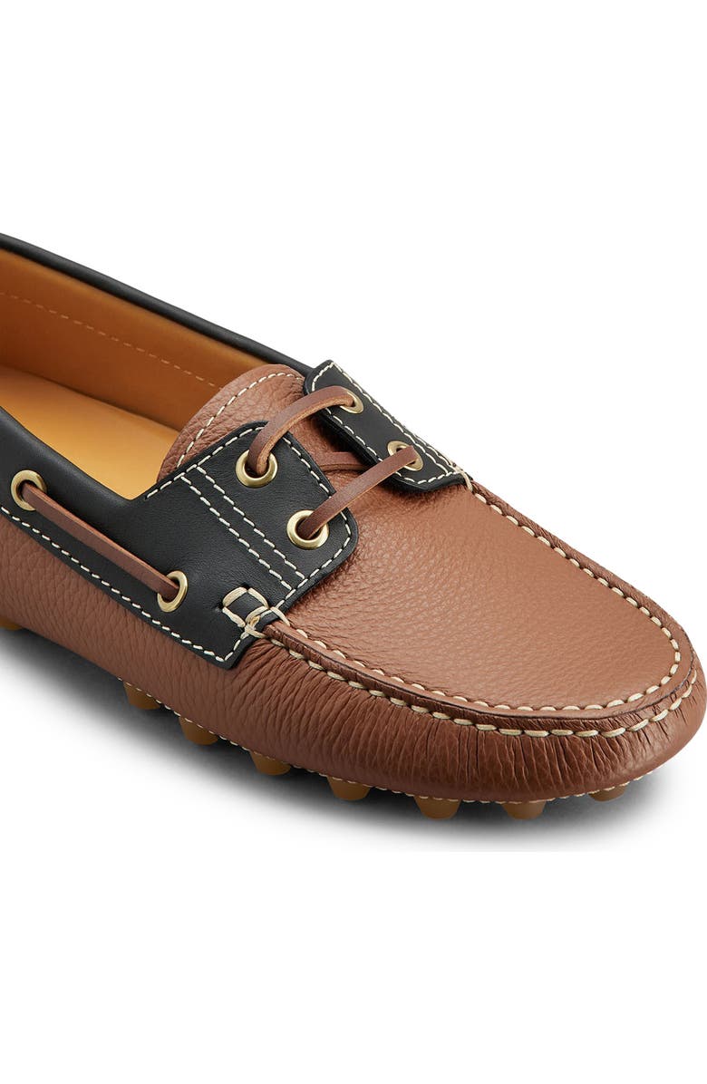 Tod's Gommino Boat Shoe, Alternate, color, Cuoio Sc Nero