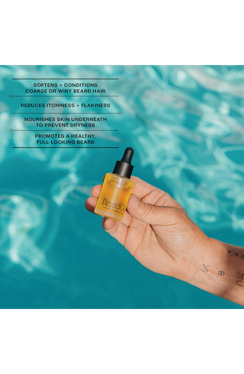 The Daily Essential Co Beard Oil, Alternate, color, Yellow