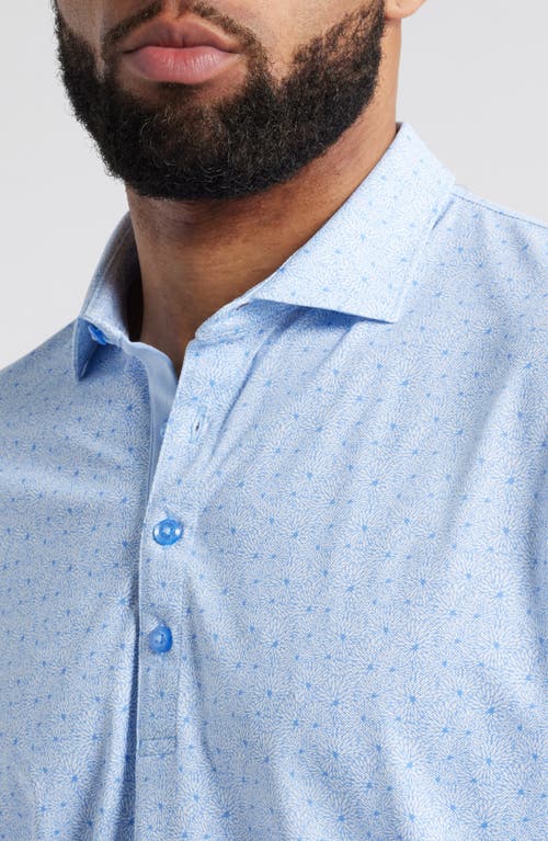JOHNNIE-O JOHNNIE-O JUNES FLORAL PREP-FORMANCE GOLF POLO