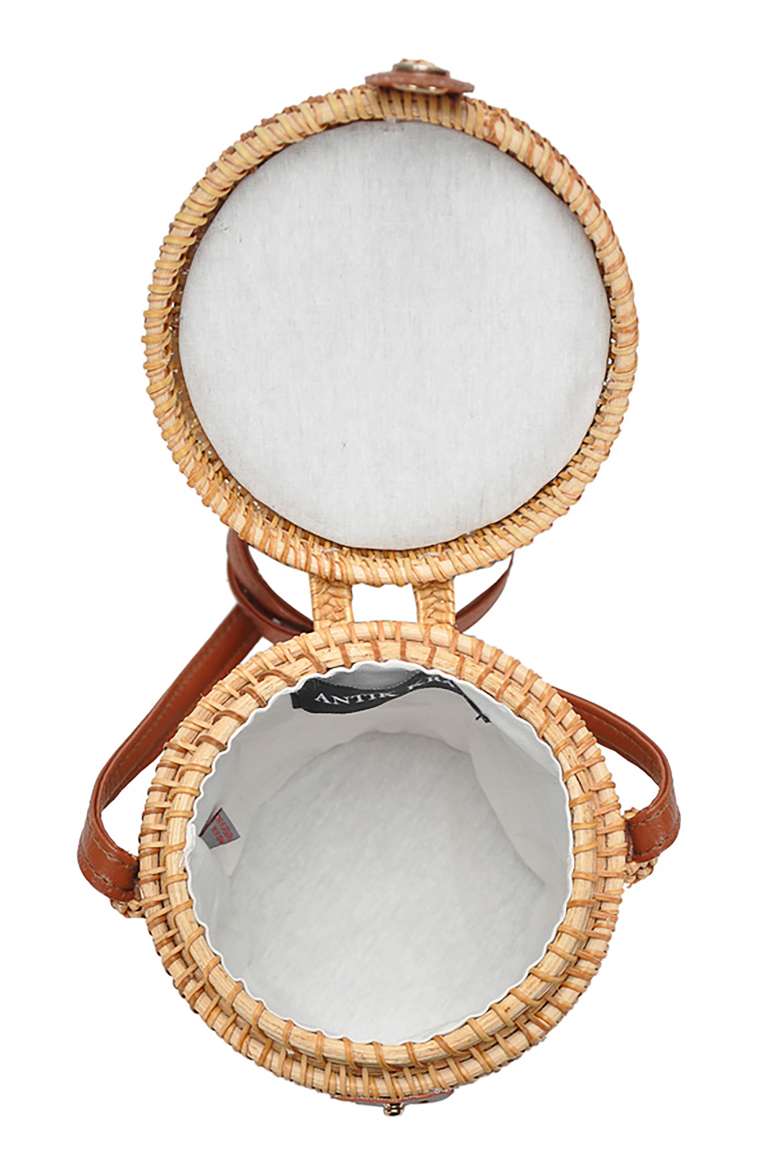 Antik Kraft Woven Straw Bag, Alternate, color, 