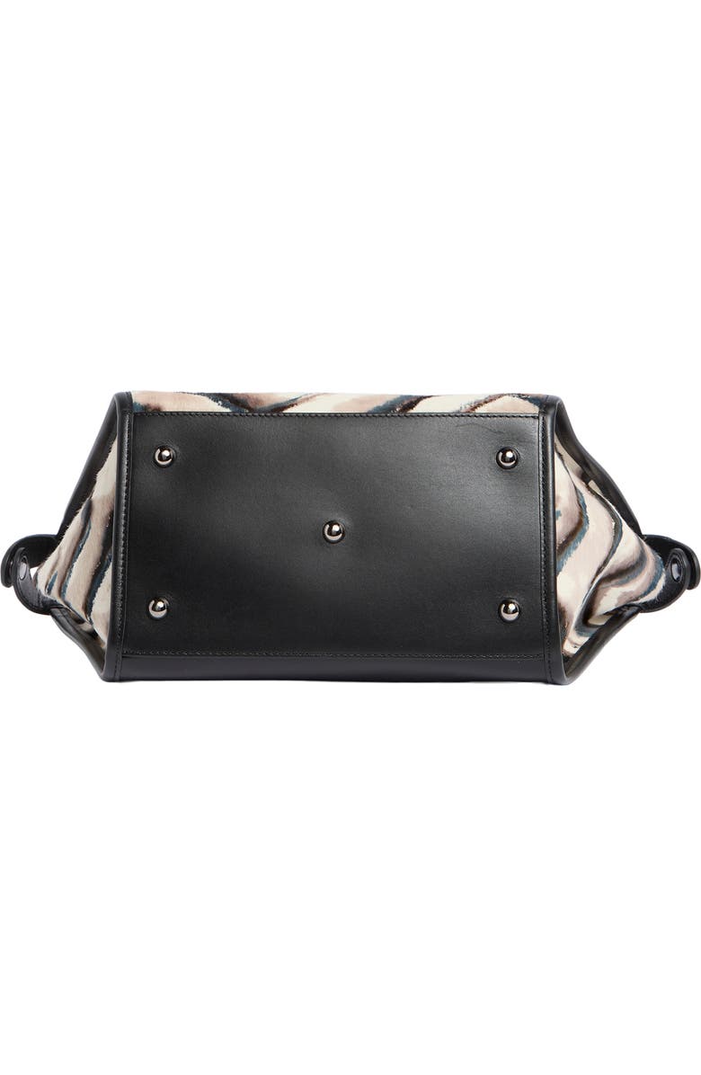 Longchamp Le Pliage Genuine Calf Hair Small Handbag, Alternate, color, Grey