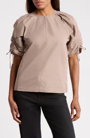 3.1 Phillip Lim Shirred Sleeve Top