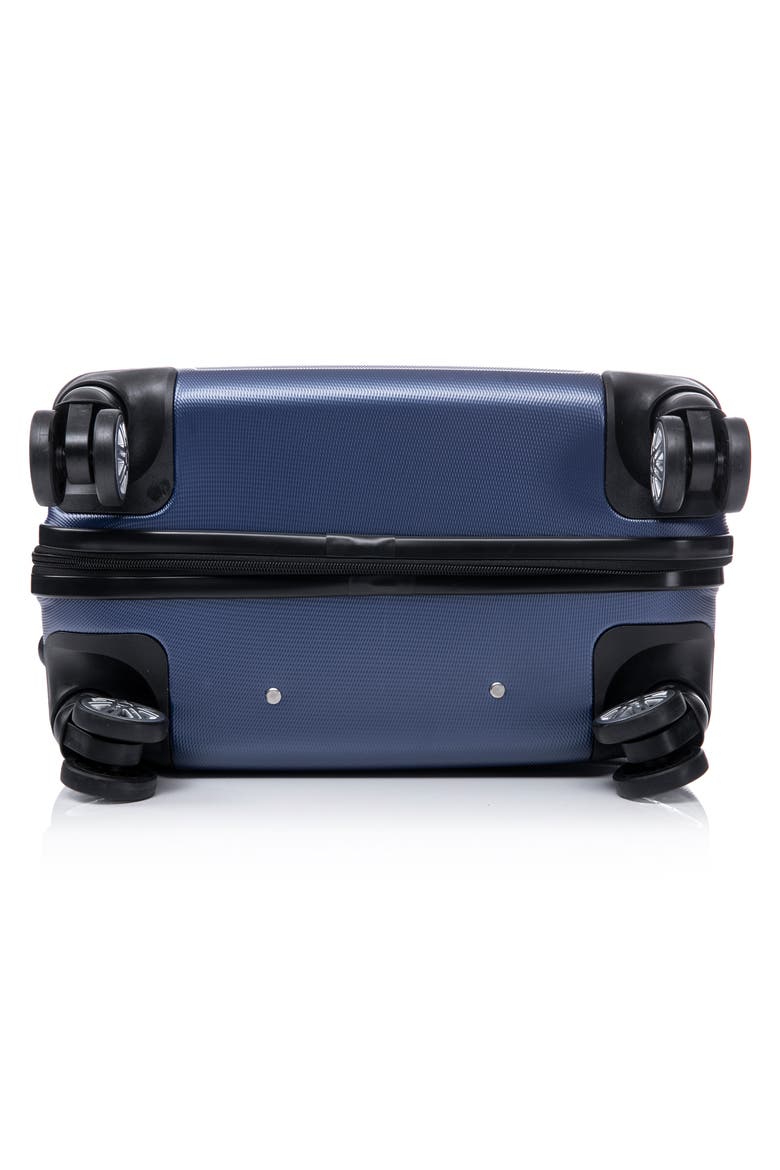 Girovita Hardshell 3-Piece Spinner Luggage Set, Alternate, color, BLUE