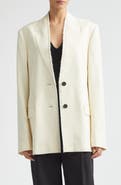 TOTEME Raw Lapel Blazer