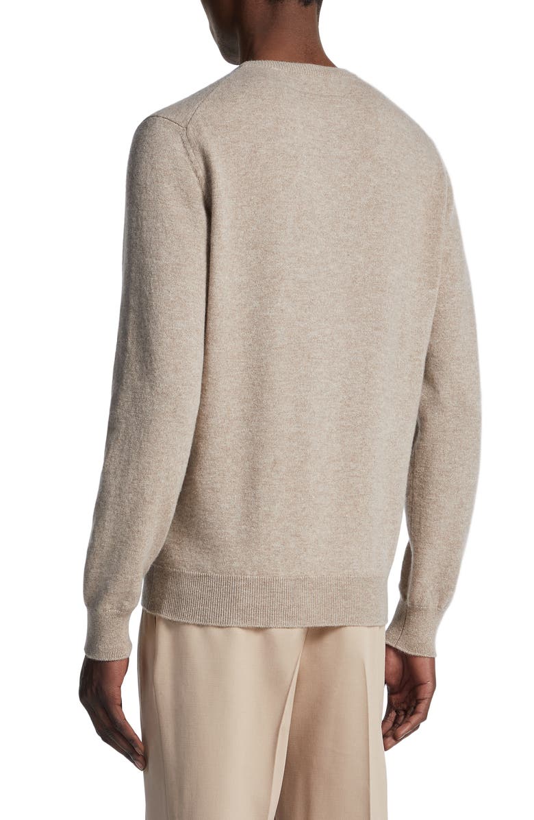ZEGNA Oasi Cashmere Crewneck Sweater, Alternate, color, 