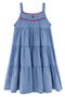 Kids' Tiered Denim Dress