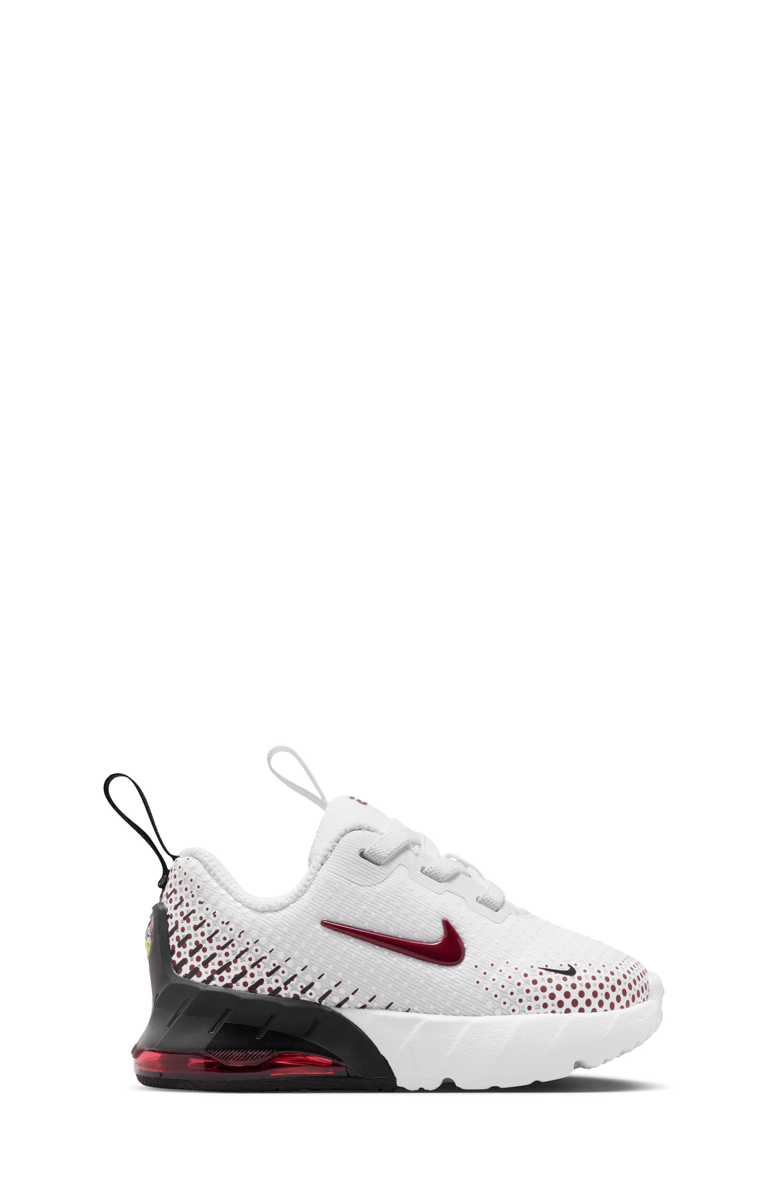 Kids' Air Max Phoenix Sneaker, Alternate, color, WHITE/TEAM RED