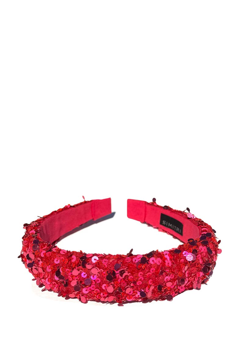 Berry Headband, Alternate, color, Berry