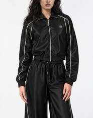 PHILIPP PLEIN Laminated Tracksuit Jacket Women
