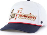 '47 Men's '47 White San Francisco Giants Patriotic Overhand Hitch Adjustable Hat