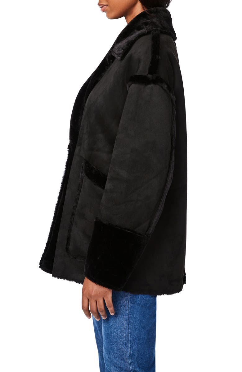 Bernardo NY Faux Shearling Jacket, Alternate, color,
