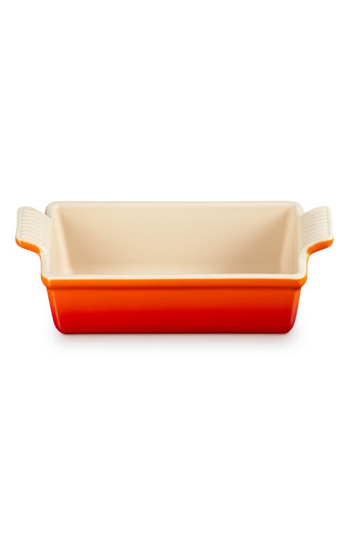 Le Creuset Heritage Loaf Pan In Flame