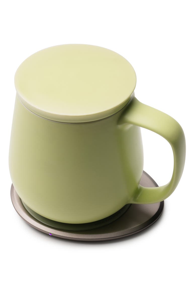 Ui+ Mug & Warmer Set, Alternate, color, VERDE GREEN