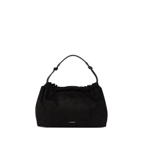 Lara - Vegan Suede Shoulder Bag