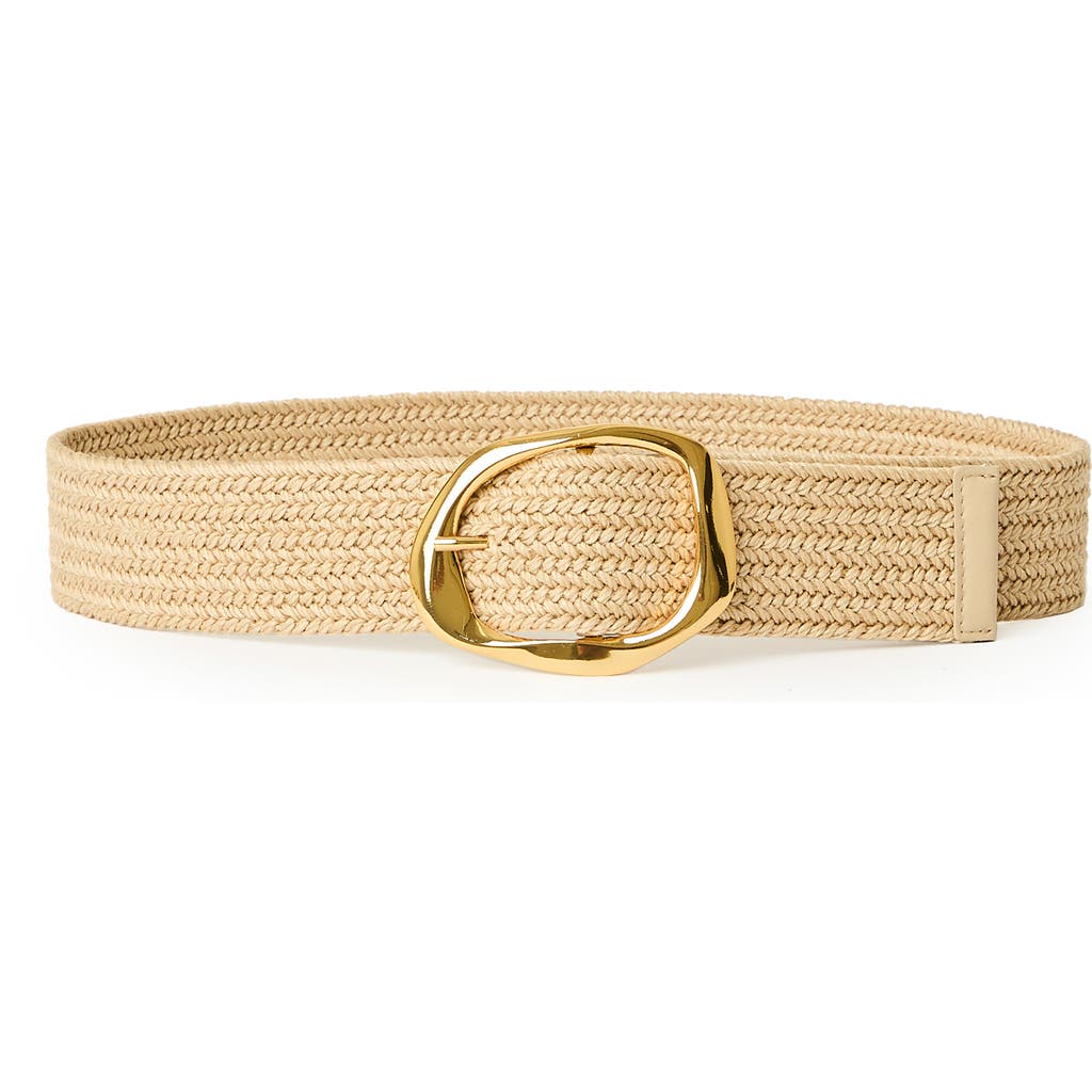 B-low The Belt Edmond Woven Belt In Neutral