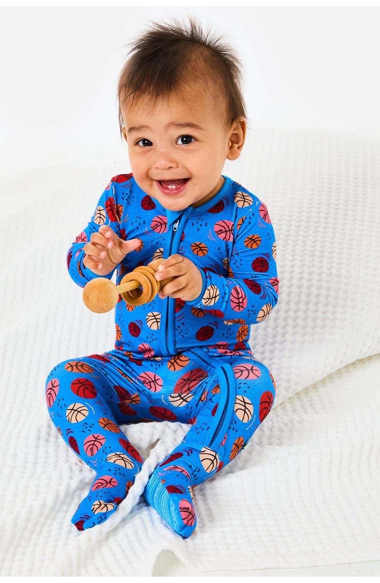 Clover Baby & Kids Stretchy Sleeveless Twirl Dress - Golf, Alternate, color, Basketball