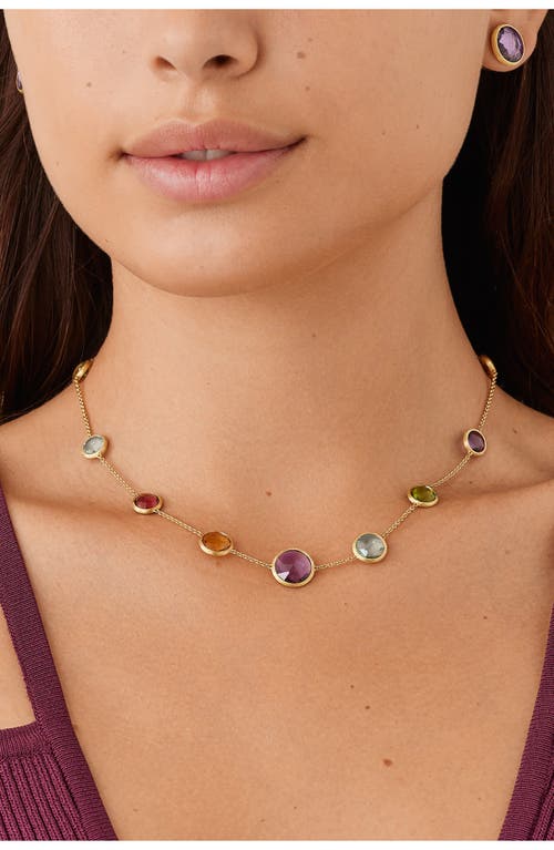 Marco Bicego Jaipur Mixed Semiprecious Stone Bracelet In Gold